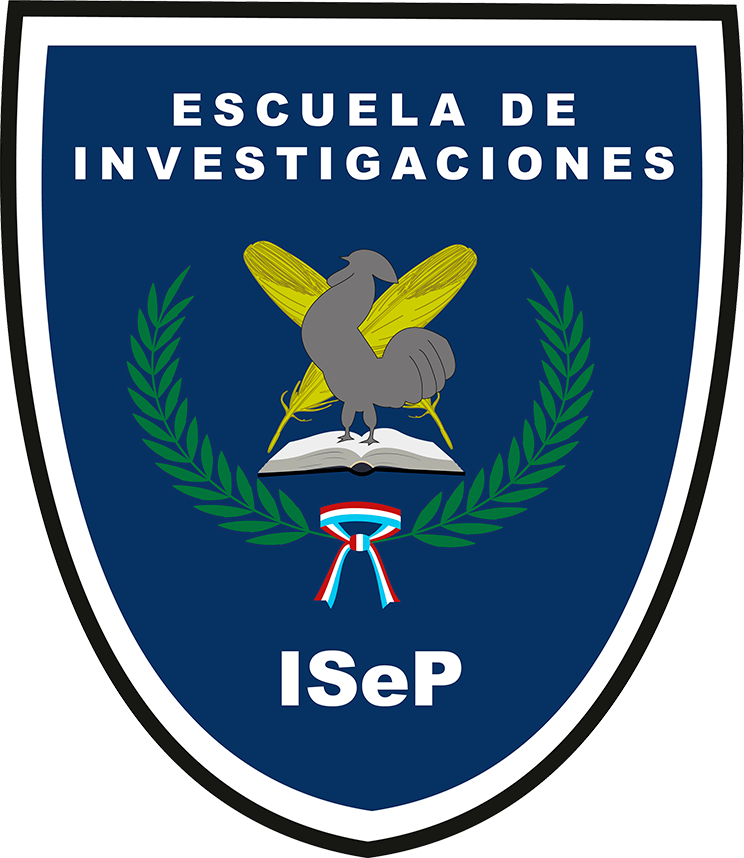 Escudo de la Escuela de Especialidades en Seguridad