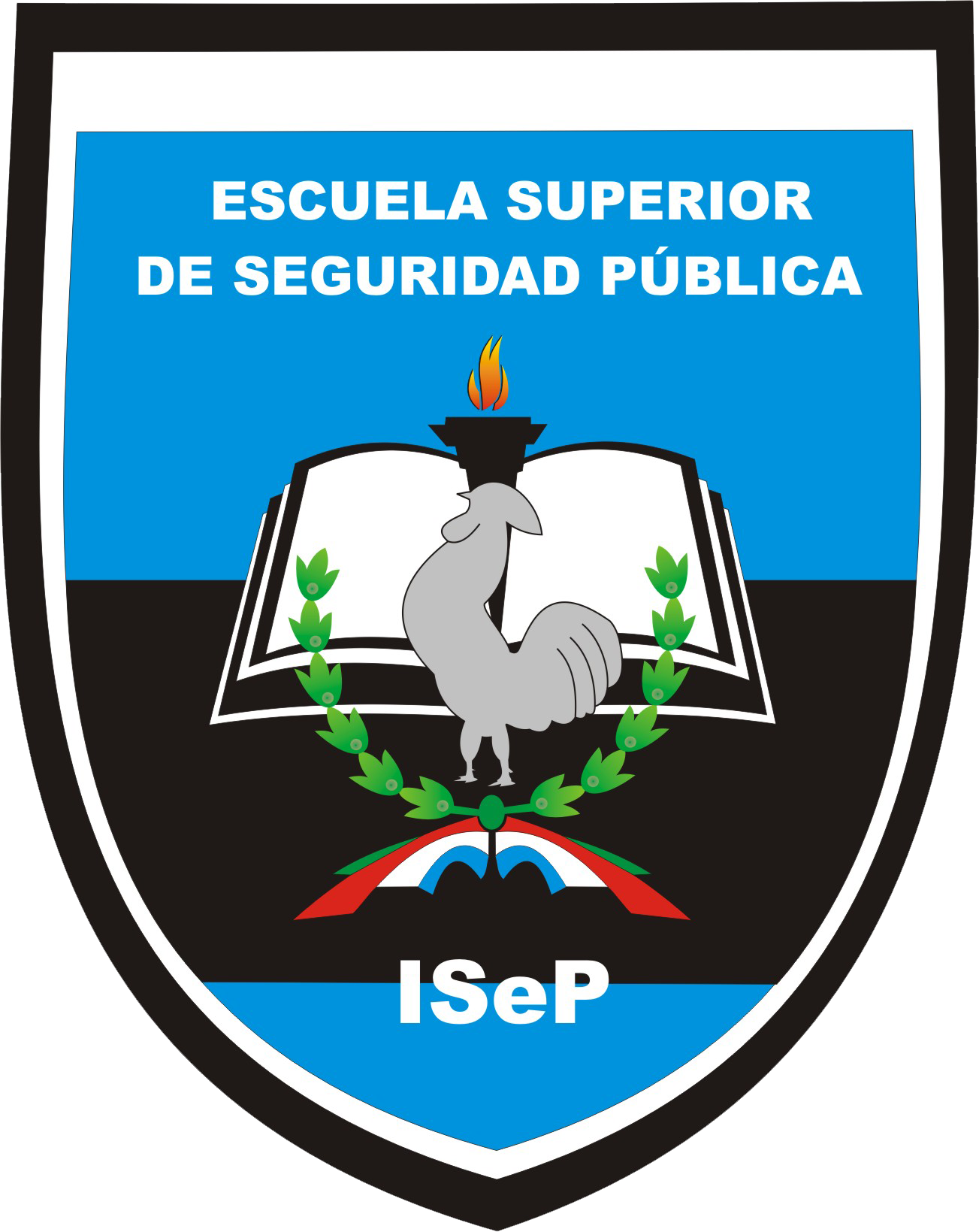 Escudo de la Escuela de Especialidades en Seguridad