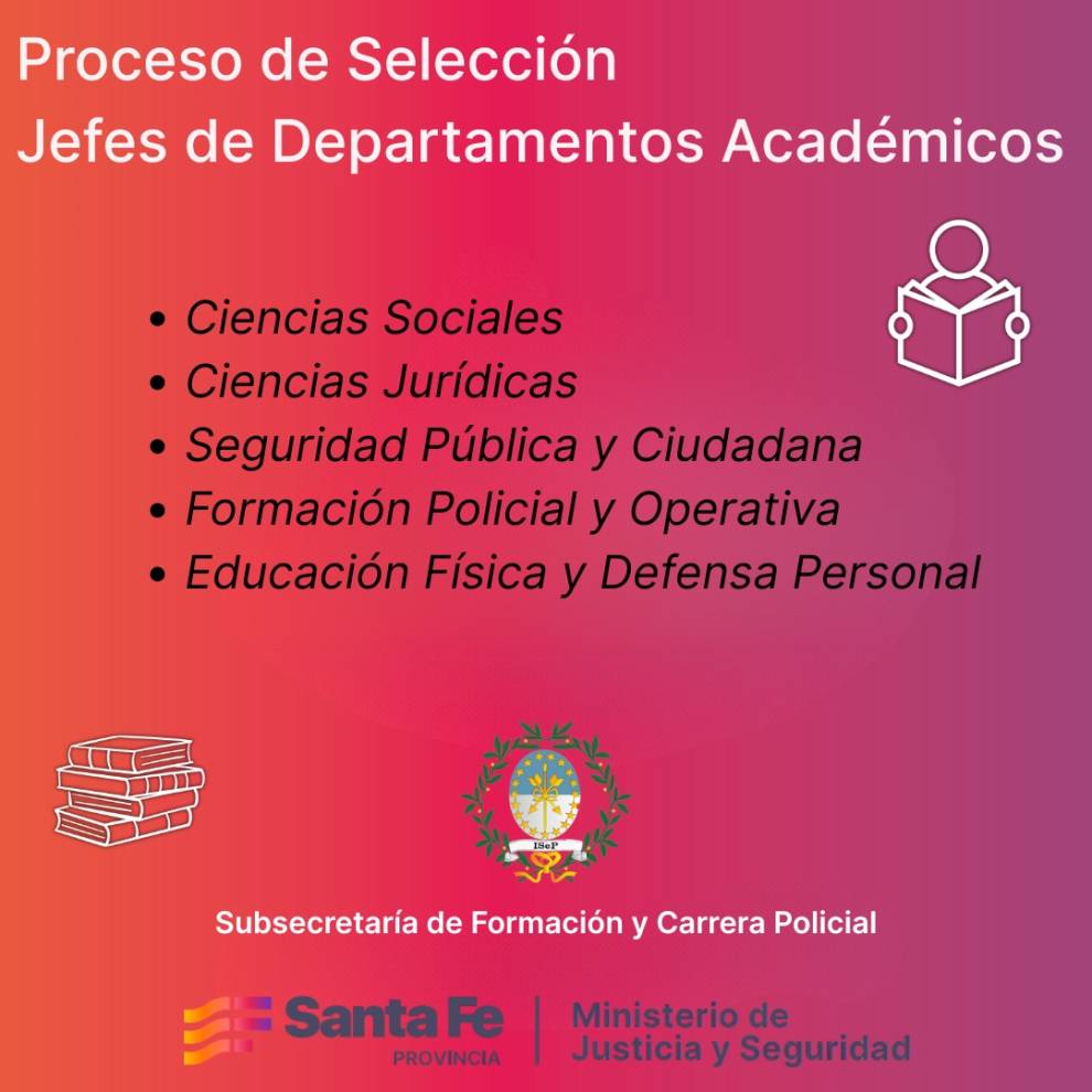 Consejo Interinstitucional I.Se.P. - Proceso de selección Jefes de Departamento