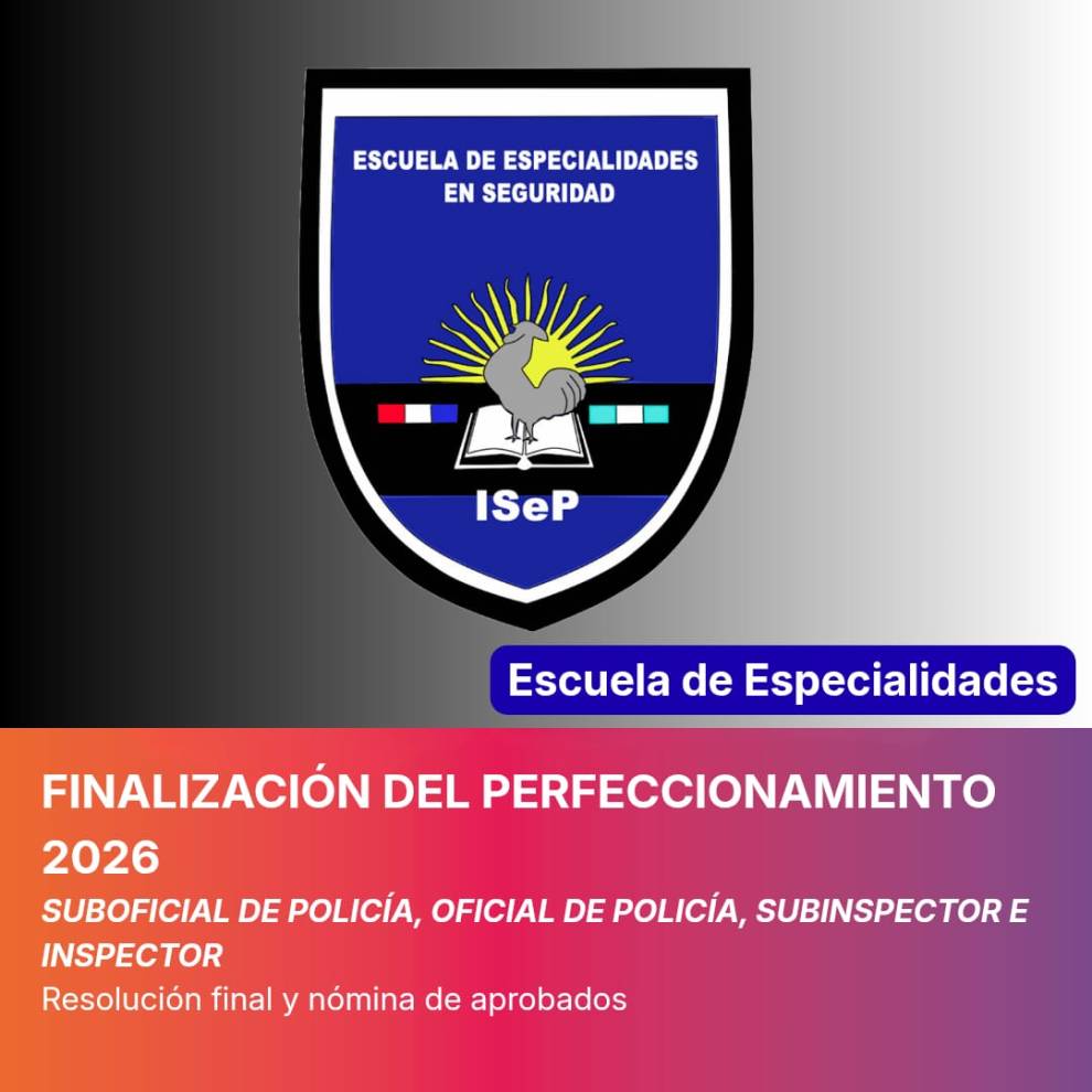 Finalizacion del Curso de Actualización y Perfeccionamiento – Ciclo 2026