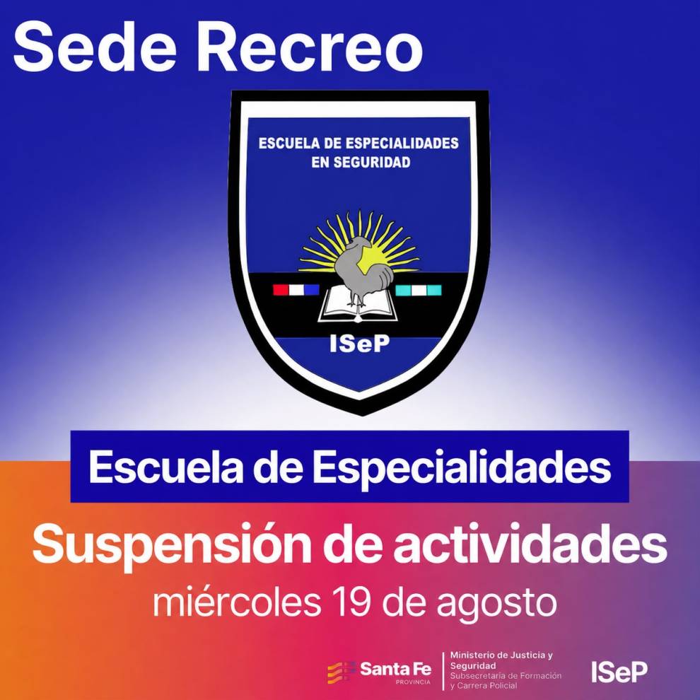 SUSPENSIÓN DE ACTIVIDADES PRESENCIALES EN SEDE RECREO